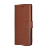Husa pentru Realme 14 Pro, Techsuit Leather Folio, maro