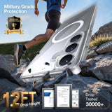 Husa pentru Samsung Galaxy S25, Torras Guardian Magnetic Series, transparenta
