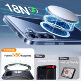 Husa pentru Samsung Galaxy S25, Torras Guardian Magnetic Series, transparenta