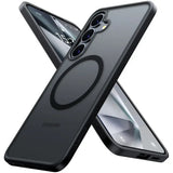 Husa pentru Samsung Galaxy S25, Torras Guardian Magnetic Series, negru