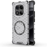Husa pentru Xiaomi Redmi Note 14 Pro 4G, Techsuit HoneyComb Shield MagSafe, alb