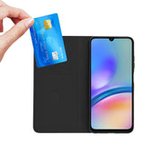 Husă pentru Honor 600 Smart, Techsuit Magskin Book, Neagră