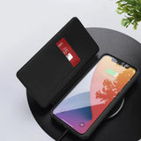 Husă pentru Honor 600 Smart, Techsuit Magskin Book, Neagră