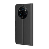 Husa pentru Realme 14 Pro+, Techsuit Leather Folio, maro
