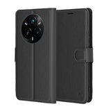 Husa pentru Realme 14 Pro+, Techsuit Leather Folio, maro
