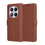 Husa pentru Xiaomi Redmi Note 14 Pro 4G, Techsuit Leather Folio, maro