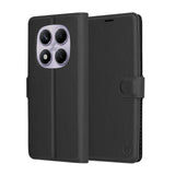 Husa pentru Xiaomi Redmi Note 14 Pro 4G, Techsuit Leather Folio, maro