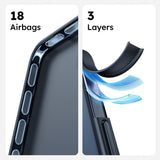 Husa pentru iPhone 16 Pro Max, Torras Guardian Magnetic Series, negru