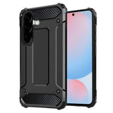 Husa pentru Samsung Galaxy A56 5G, Techsuit Hybrid Armor, negru