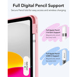 Husa tableta pentru iPad 10 (2022) 10.9, ESR Flip Hybrid (cu Pencil Holder), albastru