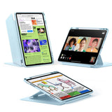 Husa tableta pentru iPad Air 13 (2024), ESR Flip Hybrid (cu Pencil Holder), albastru