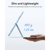 Husa tableta pentru iPad Air 13 (2024), ESR Flip Hybrid (cu Pencil Holder), albastru