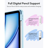 Husa tableta pentru iPad Air 4 2020 10.9, ESR Flip Hybrid (cu Pencil Holder), albastru