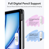 Husa tableta pentru iPad Air 4 2020 10.9, ESR Flip Hybrid (cu Pencil Holder), mov