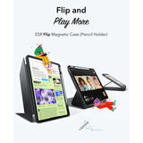 Husa tableta pentru iPad Air 4 2020 10.9, ESR Flip Hybrid (cu Pencil Holder), mov