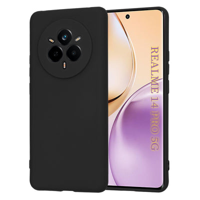 Husa pentru Realme 14 Pro, Techsuit SoftFlex, negru