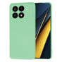 Husa pentru Xiaomi POCO X6 Pro, Techsuit SoftFlex, verde deschis