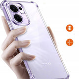 Husa pentru OPPO Reno13 F 4G, Techsuit Shockproof Clear Silicone, transparenta