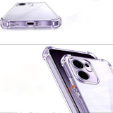 Husa pentru OPPO Reno13 F 4G, Techsuit Shockproof Clear Silicone, transparenta