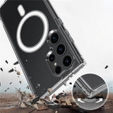 Husa pentru Samsung Galaxy S25 Ultra, Techsuit MagSafe Pro, albastru