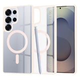 Husa pentru Samsung Galaxy S25 Ultra, Techsuit MagSafe Pro, roz