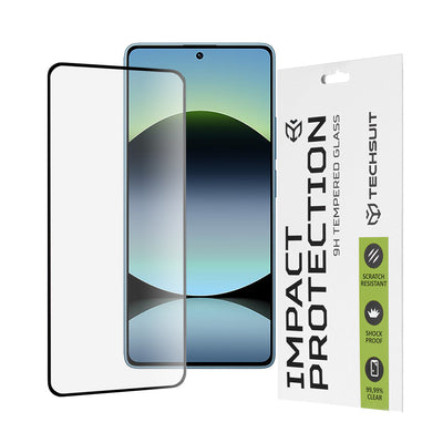 Folie de protectie pentru Xiaomi Redmi Note 14S, Techsuit 111D Full Cover / Full Glue Glass