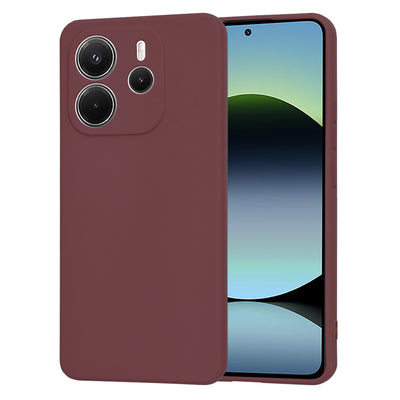 Husa pentru Xiaomi Redmi Note 14 4G (Standard), Techsuit SoftFlex, bordo