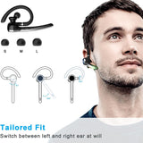 Casca Bluetooth Techsuit Premium NeXound (G7), HandsFree, ENC, LED, Bluetooth 5.1, Qualcomm, 500mAh, 72hrs, negru