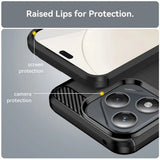 Husa pentru Honor 400 Lite, Techsuit Carbon Silicone, albastru