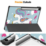 Husa tableta pentru Samsung Galaxy Tab S10 FE Plus, Techsuit FoldPro, Butterfly