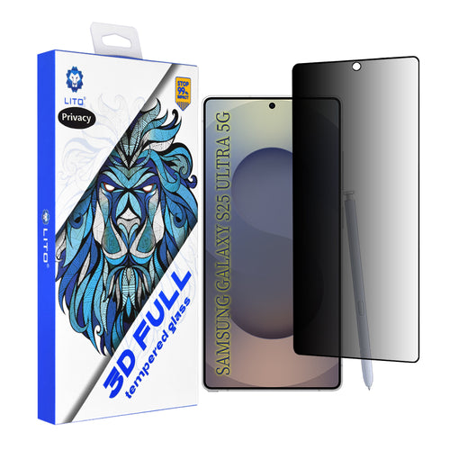 Folie de protectie pentru Samsung Galaxy S25 Ultra, Lito 3D Full Cover