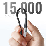 Cablu Lito de date (LD08CL), Type-C to Lightning, Incarcare rapida, 27W, 1m, negru