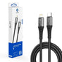 Cablu Lito de date (LD08CL), Type-C to Lightning, Incarcare rapida, 27W, 1m, negru
