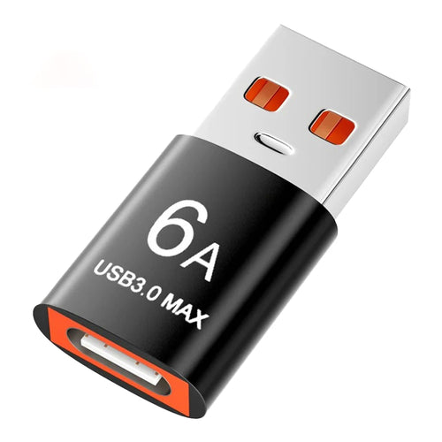 Adaptor Techsuit Premium OTG Adapter Hyperport (A5), Type-C to USB, 6A, 5Gbps, Plug And Play, Fast Data Transfer