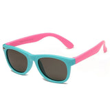 Ochelari de soare Techsuit Sunglasses Polarised (8306-C32), polarizati, UV400, roz;albastru