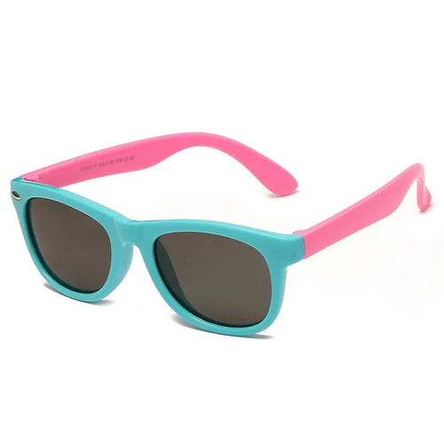 Ochelari de soare Techsuit Sunglasses Polarised (8306-C32), polarizati, UV400, roz;albastru