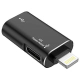 Adaptor Techsuit Premium OTG Adapter Aluvoltx (A18), USB to Lightning, Plug And Play, Aluminum Alloy