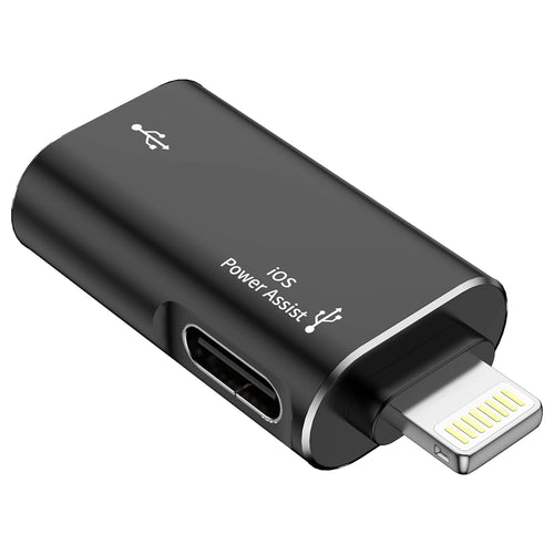 Adaptor Techsuit Premium OTG Adapter Aluvoltx (A18), USB to Lightning, Plug And Play, Aluminum Alloy