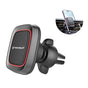 Suport auto Techsuit MagGrip (S4), Secure Prindere magnetica pentru Grila ventilatie, 360° Rotation, cu Placa metalicas, negru