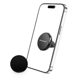 Suport auto Techsuit TinyGrip (S9), pentru Grila ventilatie, cu Placa metalica, Strong Magnet, Universal Compatibility, negru