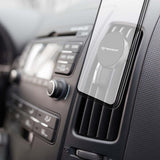 Suport auto Techsuit TinyGrip (S9), pentru Grila ventilatie, cu Placa metalica, Strong Magnet, Universal Compatibility, negru