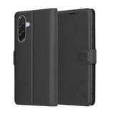 Husa pentru Samsung Galaxy A56 5G, Techsuit Leather Folio, maro