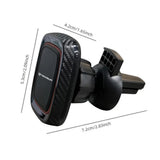 Suport auto Techsuit MagGrip (S5), Secure Prindere magnetica pentru Grila ventilatie, Rotation Angle 360°, cu Placa metalicas, negru