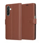 Husa pentru Samsung Galaxy A26 5G, Techsuit Leather Folio, maro