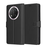 Husa pentru Honor X9c, Techsuit Leather Folio, maro
