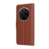 Husa pentru Honor Magic7 Pro, Techsuit Leather Folio, maro