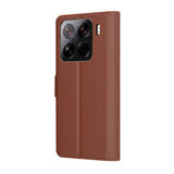 Husa pentru Xiaomi 15 Pro, Techsuit Leather Folio, maro