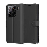 Husa pentru Xiaomi 15 Pro, Techsuit Leather Folio, maro
