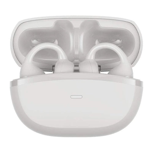 Casti wireless Havit (OWS916), Type-C, Bluetooth 6.0, ENC, 2 Microphones, IPX5, 400mAh, Spatial Audio, Life App, alb