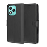 Husa pentru Honor 400 Lite, Techsuit Leather Folio, maro
